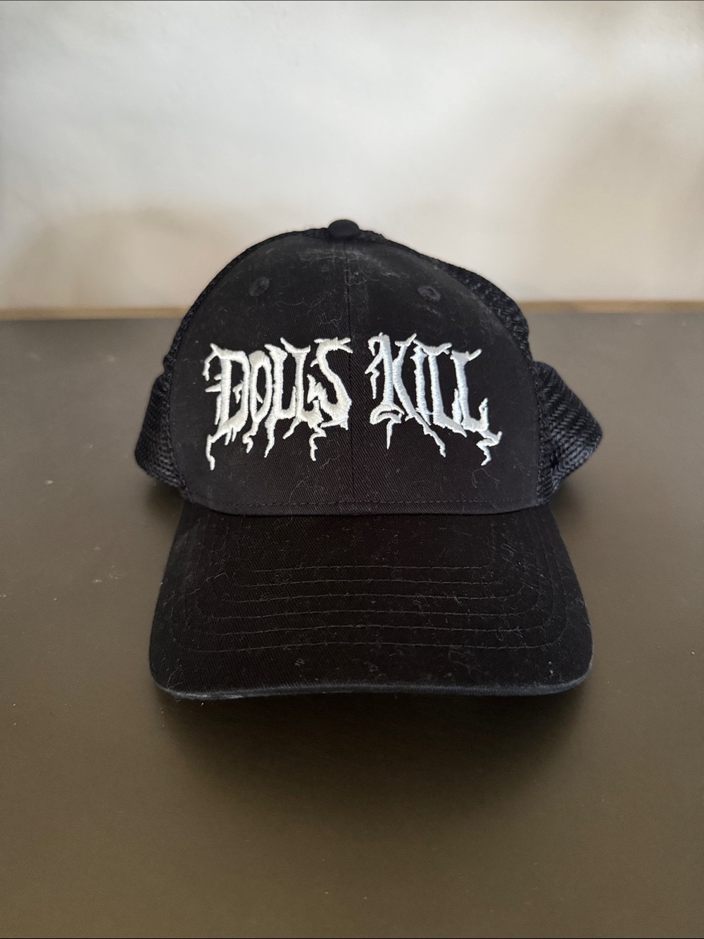 Dolls Kill Black Trucker Hat